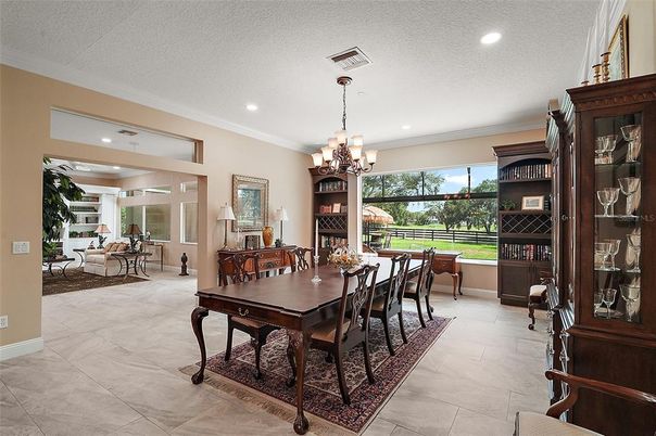 Chandelier, Dining room, Interior, Living room, Recessed Lighting
