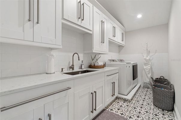 Interior, Recessed Lighting, Washer