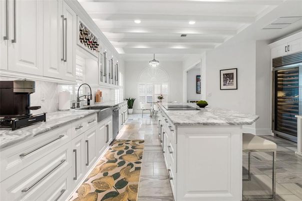 Interior, Kitchen, Pendant Lights, Recessed Lighting