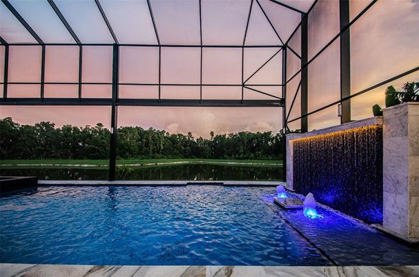 Glass Ceilings, Interior, Pool, Sun Room, Water