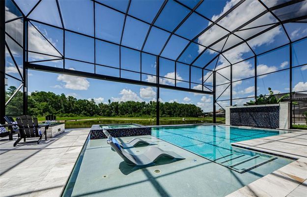 Glass Ceilings, Interior, Pool, Sun Room