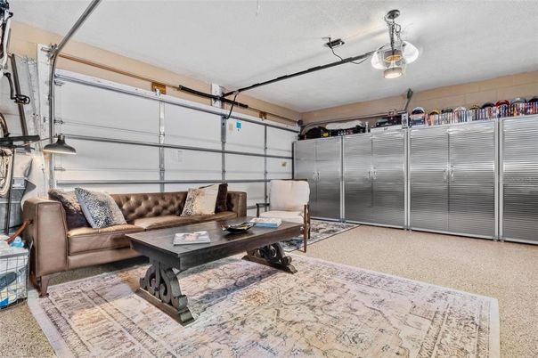 Garage, Interior, Living room