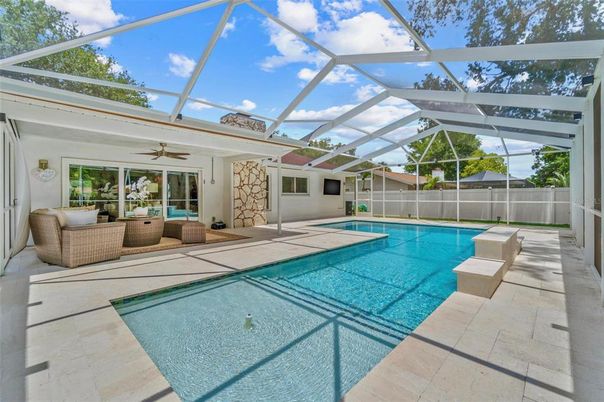 Glass Ceilings, Interior, Pool, Sun Room