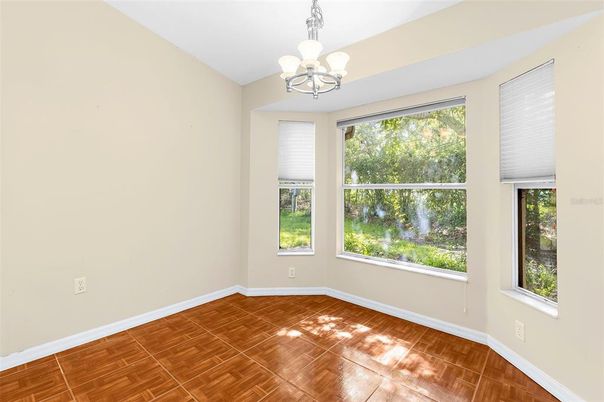 Chandelier, Empty room, Interior, Wood Texture Flooring