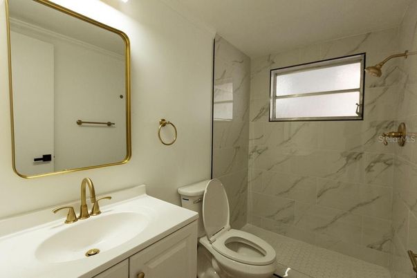 Bathroom, Interior, Marble Walls