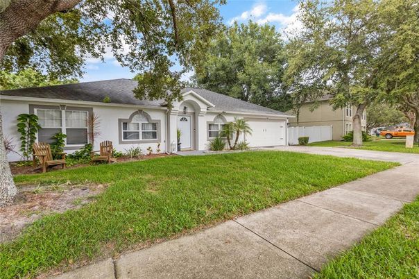 Attached, Backyard, Exterior, Facade, Ranch