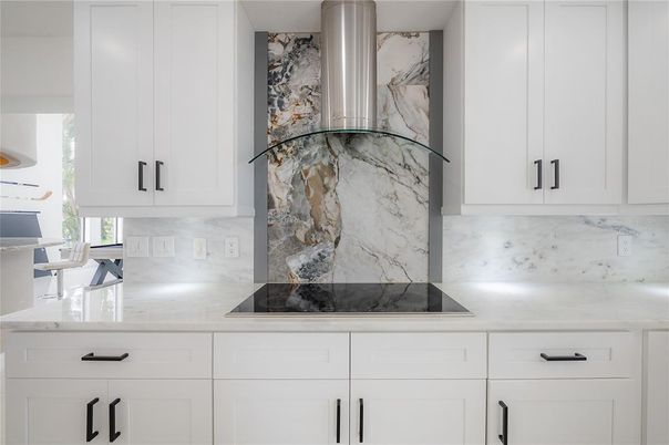 Interior, Kitchen, Marble Walls