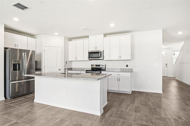 Interior, Kitchen, Recessed Lighting, Stainless Steel Appliances