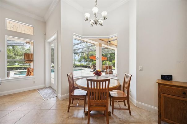 Chandelier, Dining room, Interior