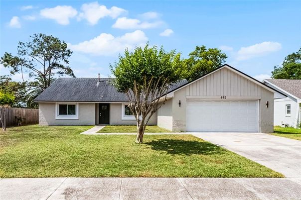 Attached, Backyard, Exterior, Facade, Ranch