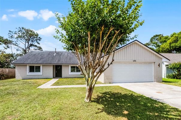 Attached, Backyard, Exterior, Facade, Ranch