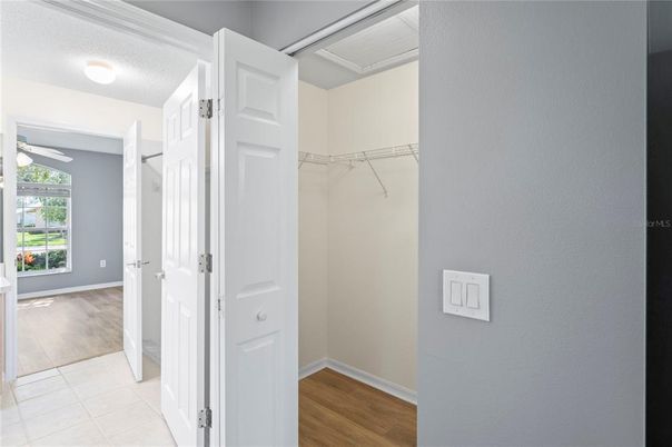 Interior, Walk-in Closets, Wood Texture Flooring