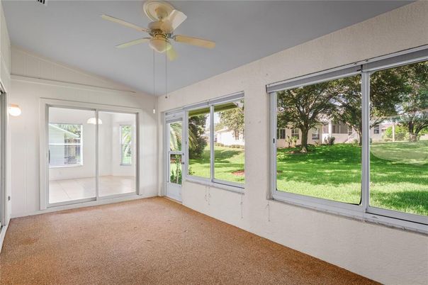 Empty room, Interior, Sun Room