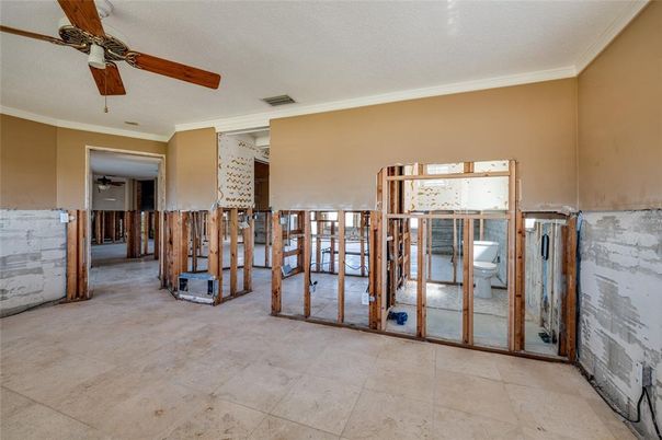 Bathroom, Empty room, Interior