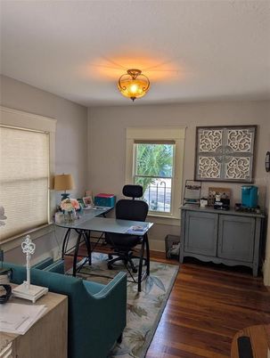 Home Office, Interior, Wood Texture Flooring