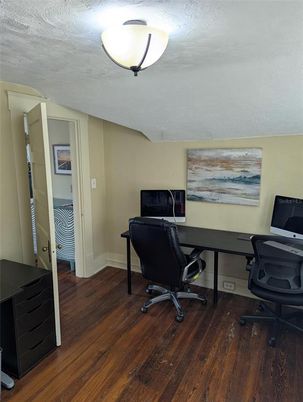 Home Office, Interior, Wood Texture Flooring