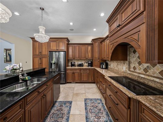 Interior, Kitchen, Pendant Lights, Recessed Lighting