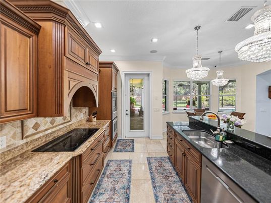 Interior, Kitchen, Pendant Lights, Recessed Lighting