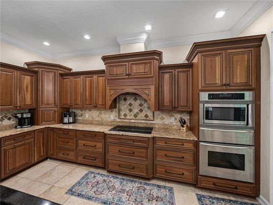 Interior, Kitchen, Recessed Lighting, Stainless Steel Appliances