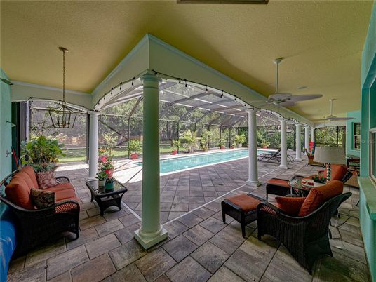 Glass Ceilings, Interior, Pendant Lights, Pool, Sun Room