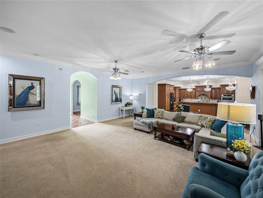 Interior, Kitchen, Living room, Stainless Steel Appliances