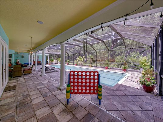 Glass Ceilings, Interior, Pendant Lights, Pool, Sun Room