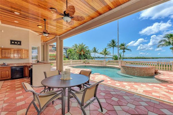 Exterior, Pool, Water, Wooden Ceilings