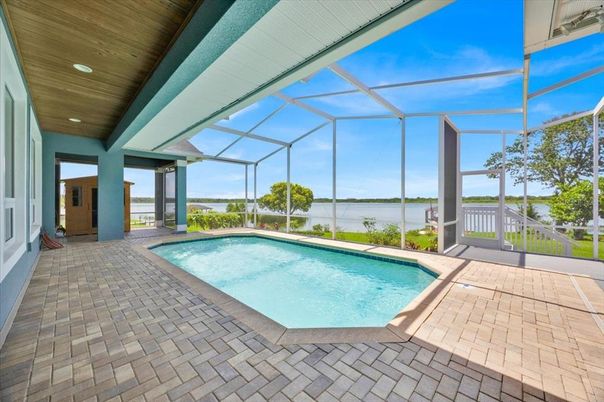 Glass Ceilings, Interior, Pool, Sun Room, Water