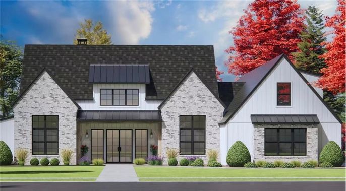 Exterior, Facade, Farmhouse