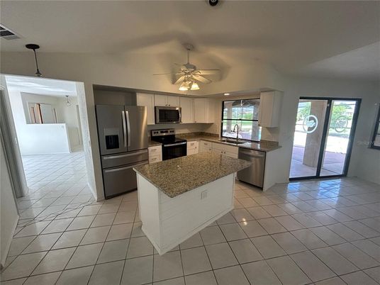 Interior, Kitchen, Recessed Lighting, Stainless Steel Appliances