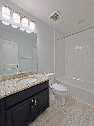 Bathroom, Interior, Recessed Lighting, Wood Texture Flooring