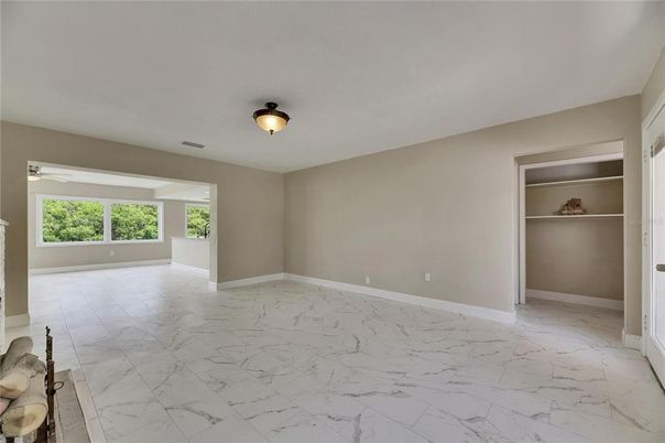 Empty room, Interior, Marble