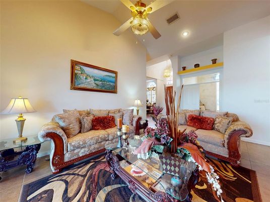 Chandelier, Interior, Living room, Recessed Lighting