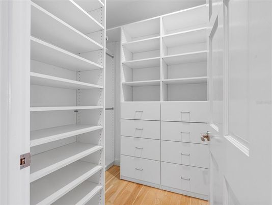 Interior, Walk-in Closets, Wood Texture Flooring