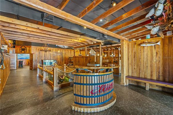 Interior, Wooden Beams, Wooden Walls