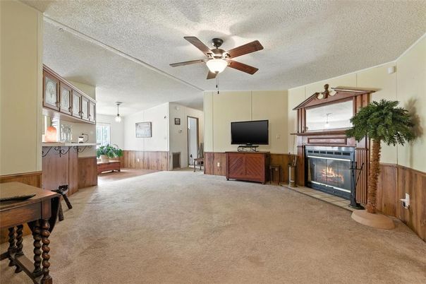 Fireplace, Interior, Pendant Lights