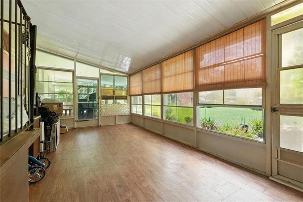 Interior, Sun Room, Wood Texture Flooring
