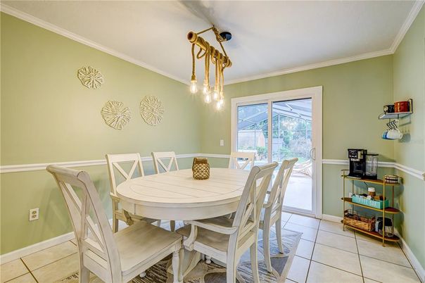 Dining room, Interior, Pendant Lights