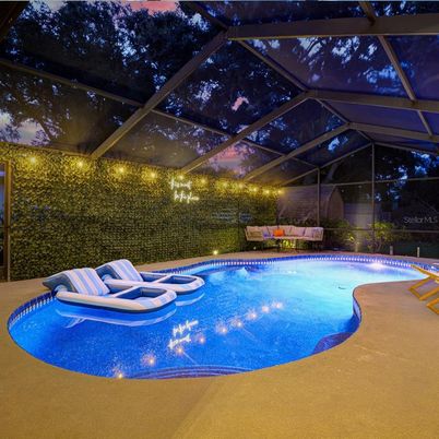Glass Ceilings, Interior, Pool, Sun Room