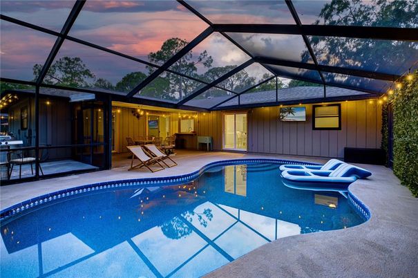 Glass Ceilings, Interior, Pool, Sun Room