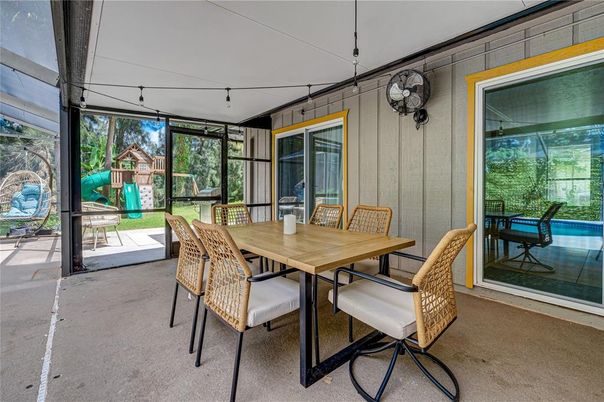 Dining room, Interior, Sun Room