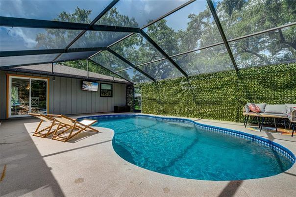 Glass Ceilings, Interior, Pool, Sun Room