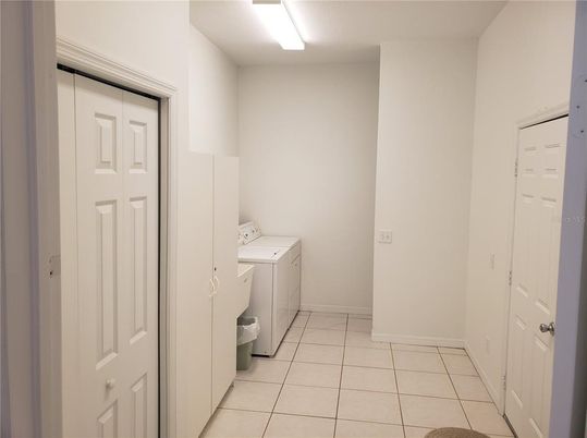 Interior, Washer