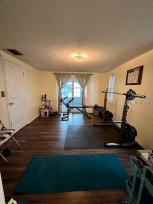 Fitness Equipment, Interior, Wood Texture Flooring