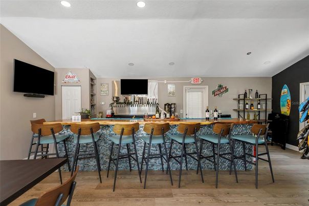 Interior, Recessed Lighting, Wood Texture Flooring