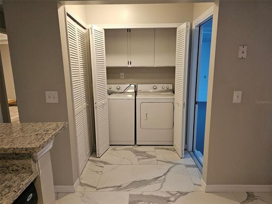 Interior, Marble, Utility Closets, Washer