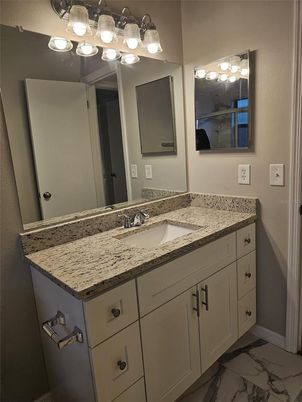Bathroom, Dual Sink Vanities, Interior, Marble