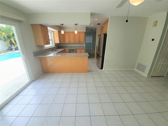 Interior, Kitchen, Pendant Lights, Recessed Lighting