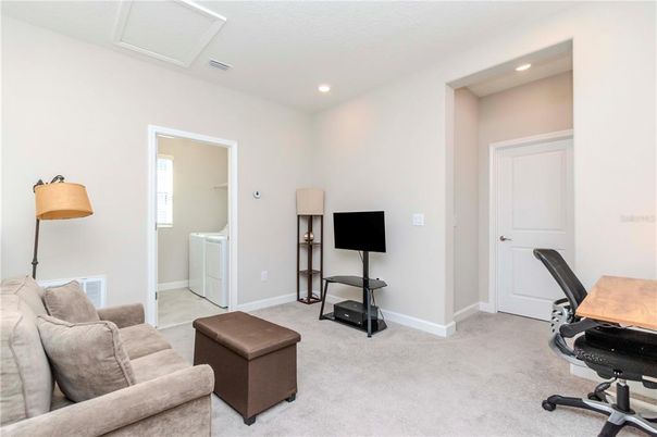 Home Office, Interior, Recessed Lighting