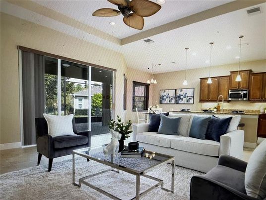 Interior, Kitchen, Living room, Pendant Lights, Recessed Lighting